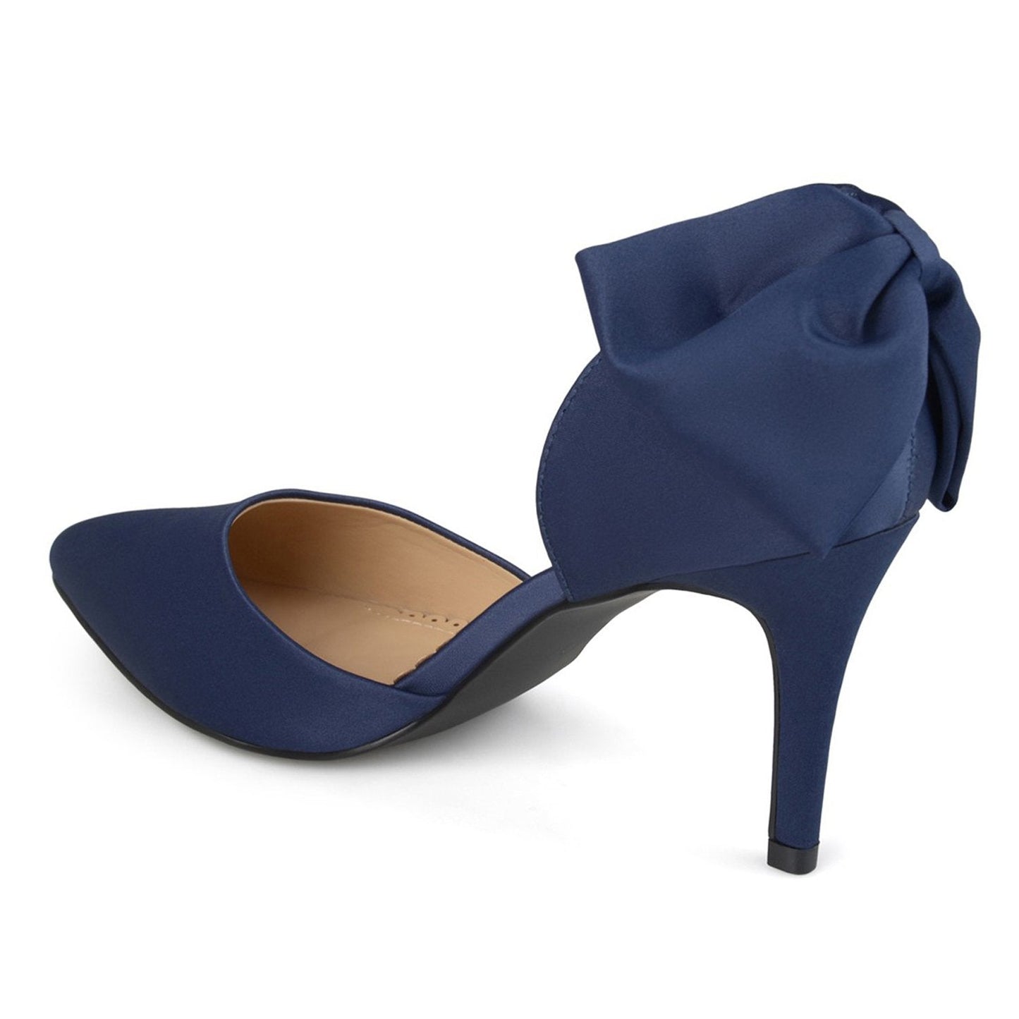 JOURNEE Collection Tanzi D'Orsay Bow Pump  with all size