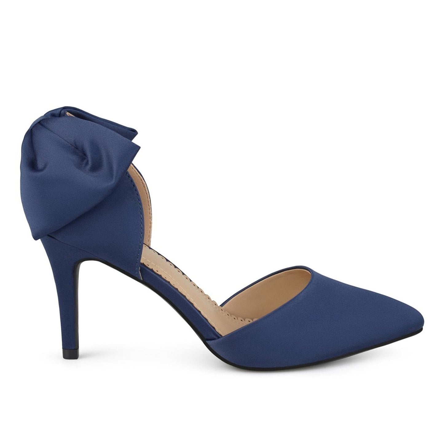 JOURNEE Collection Tanzi D'Orsay Bow Pump  with all size