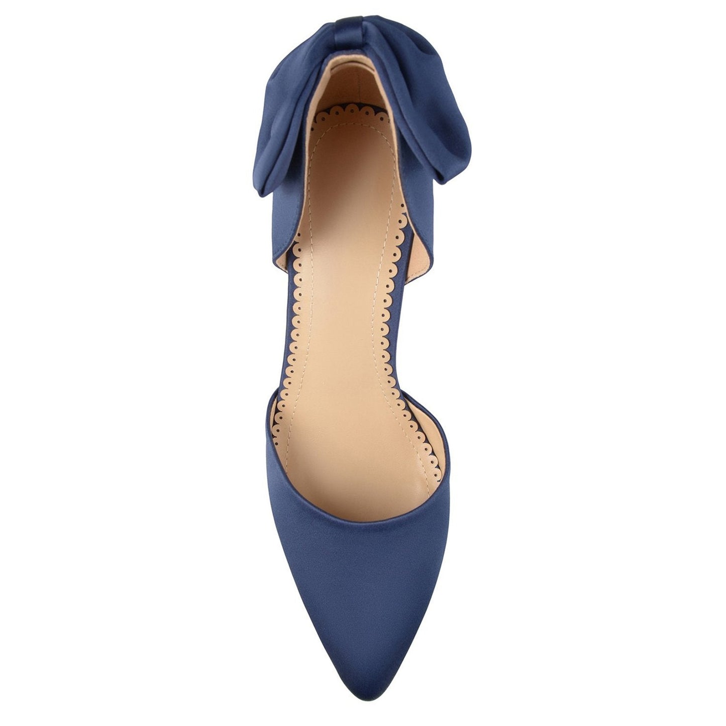 JOURNEE Collection Tanzi D'Orsay Bow Pump  with all size