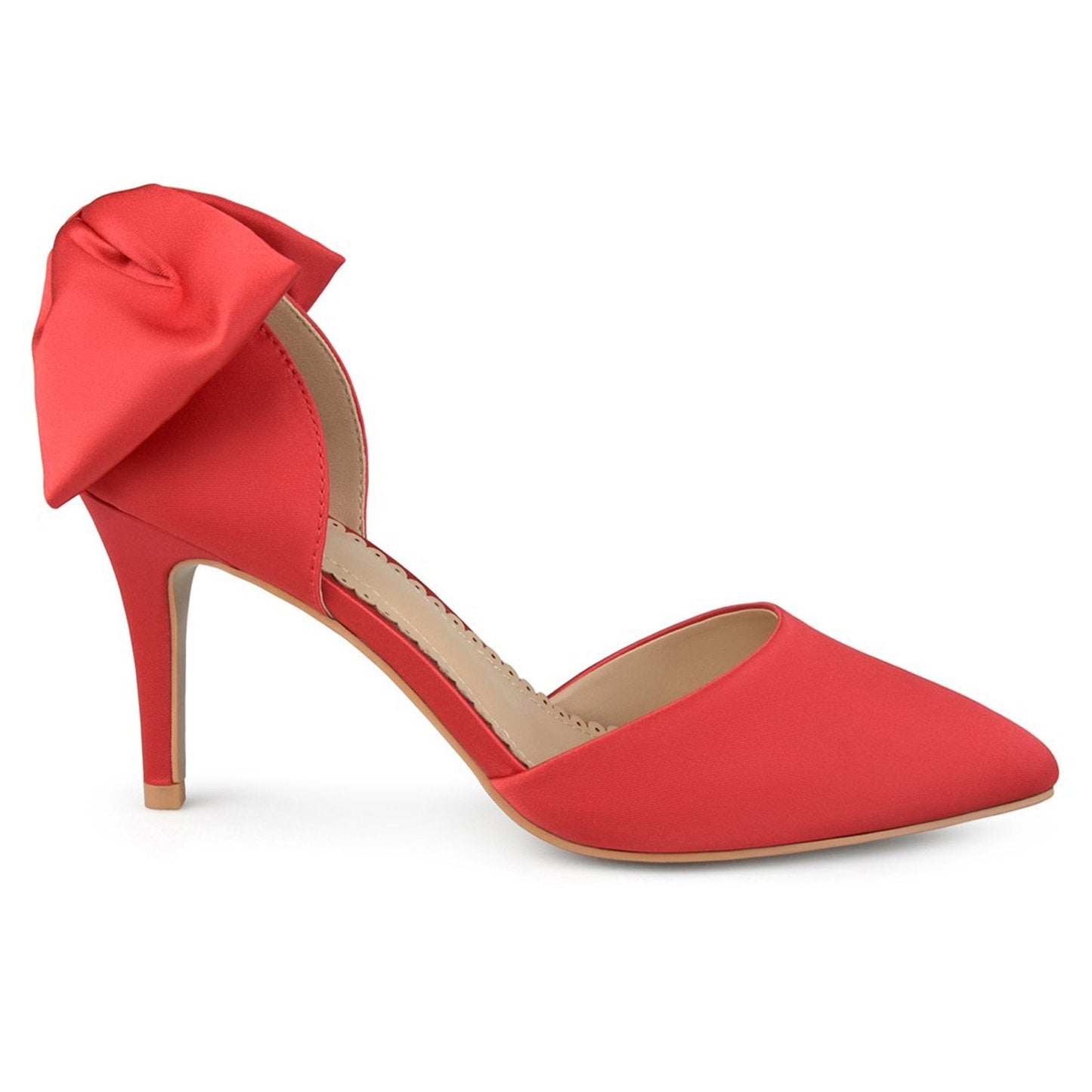 JOURNEE Collection Tanzi D'Orsay Bow Pump  with all size