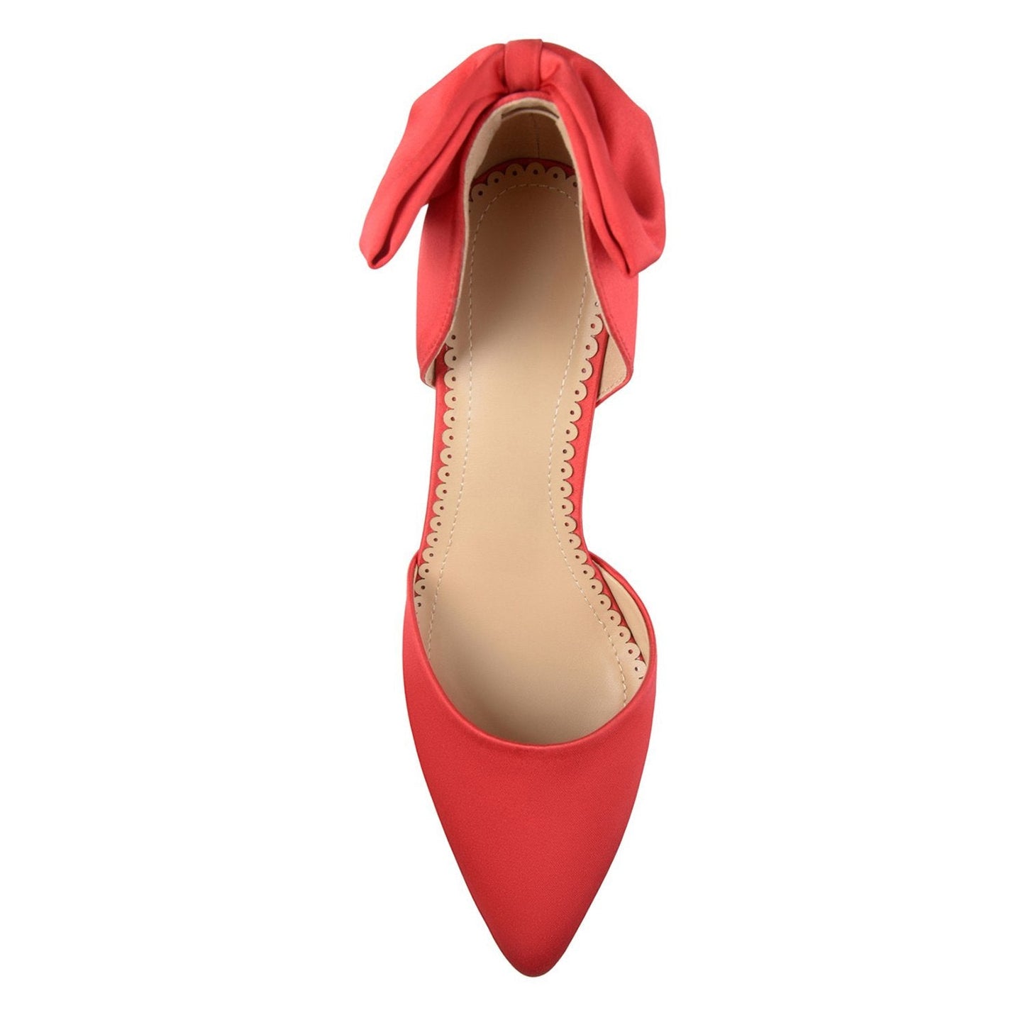 JOURNEE Collection Tanzi D'Orsay Bow Pump  with all size