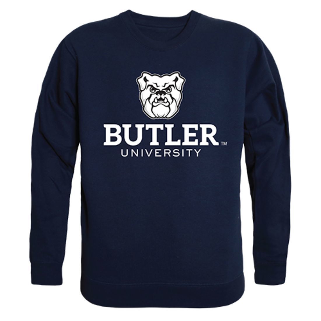 Butler University College Crewneck Pullover Sweatshirt Navy