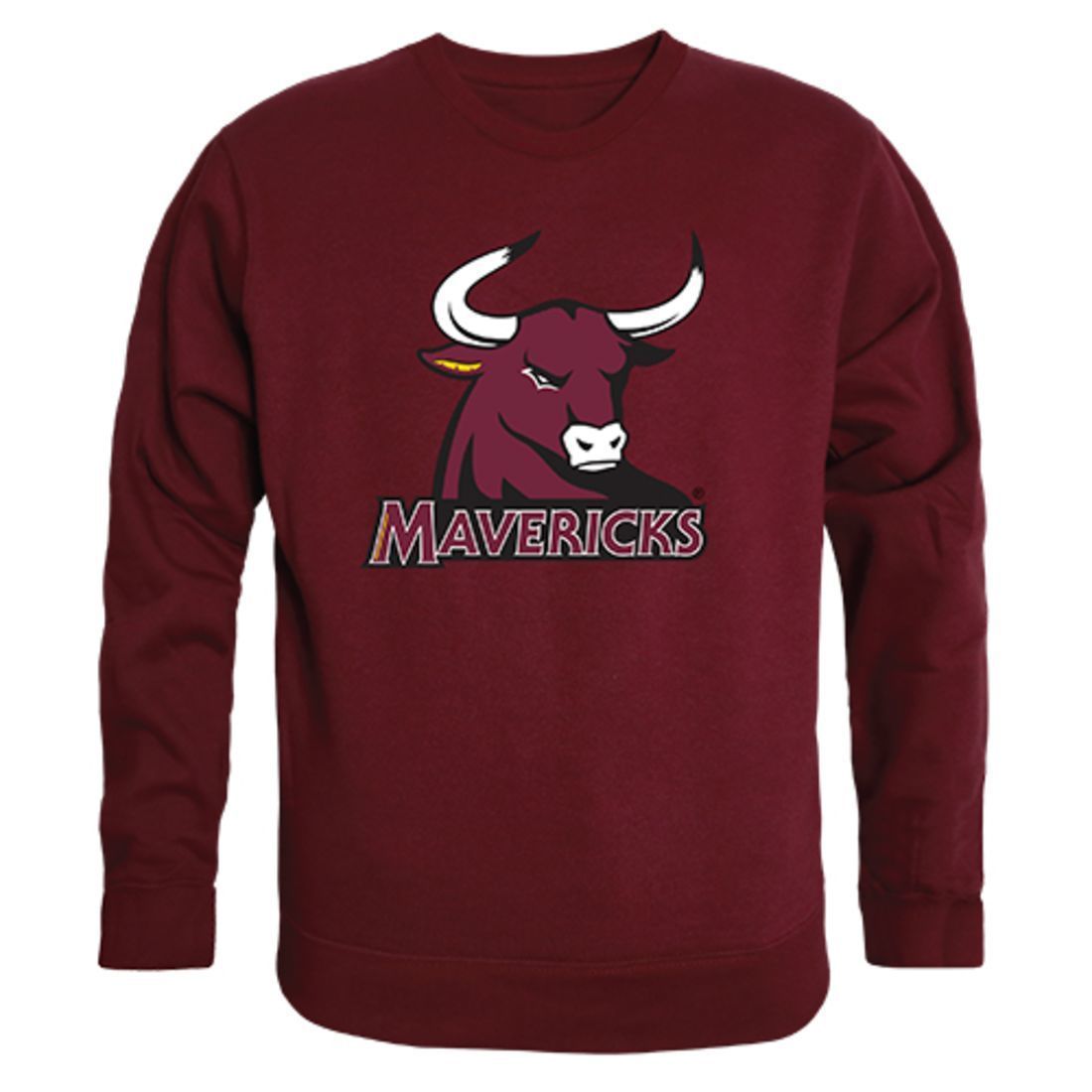 CMU Colorado Mesa University College Crewneck Pullover Sweatshirt Maroon