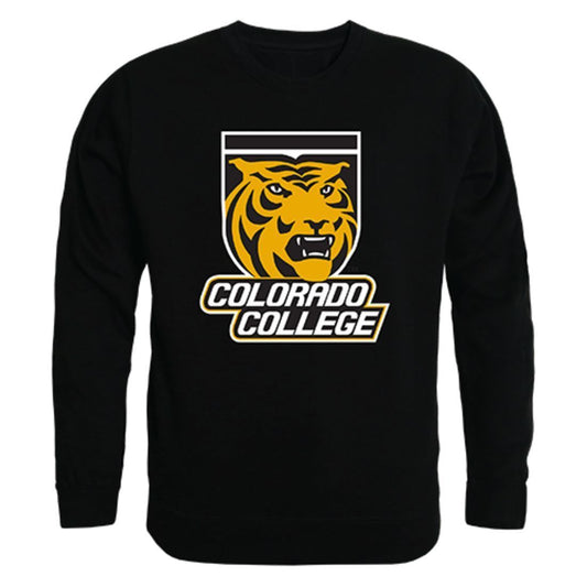 Colorado College CC College Crewneck Pullover Sweatshirt Black