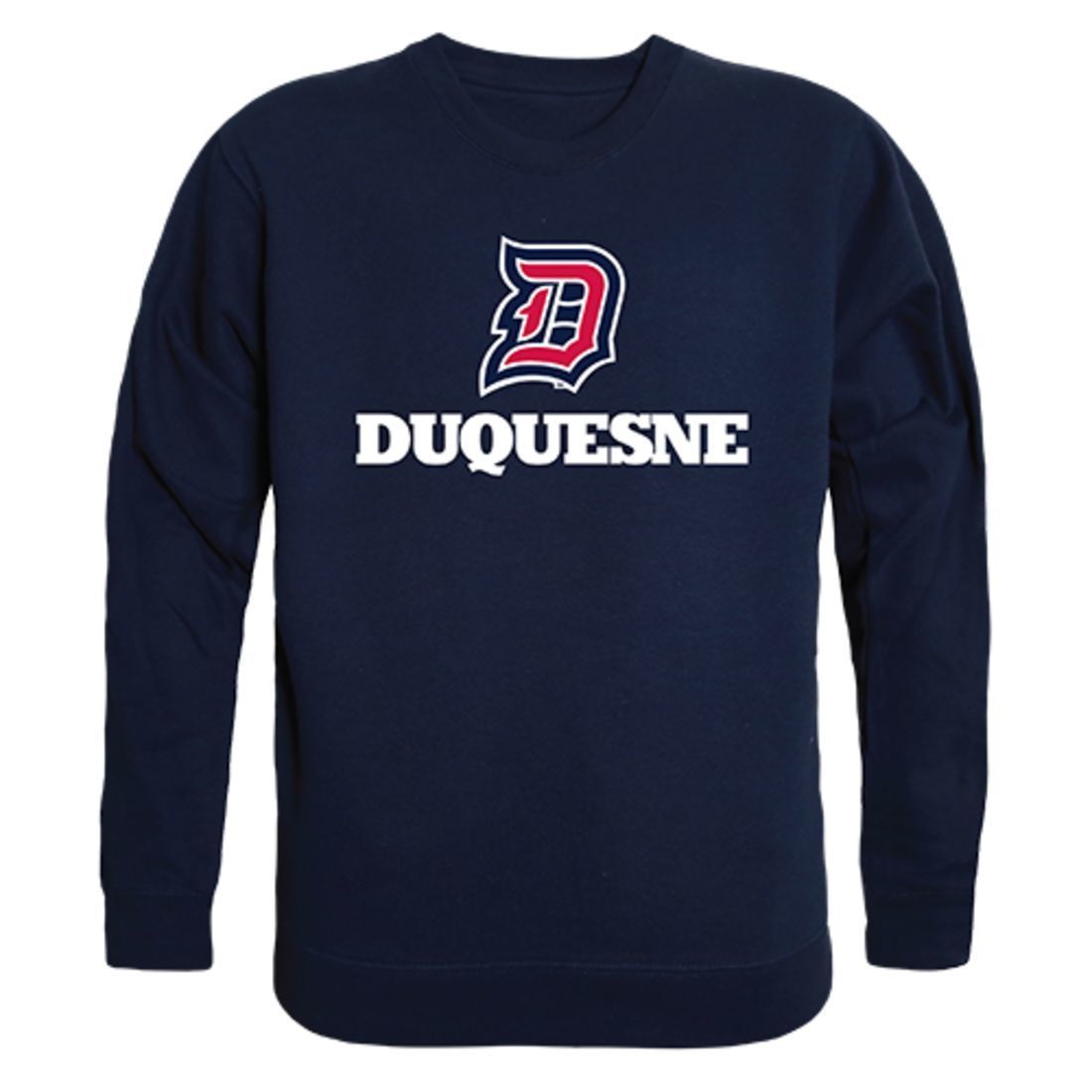 Duquesne University College Crewneck Pullover Sweatshirt Navy