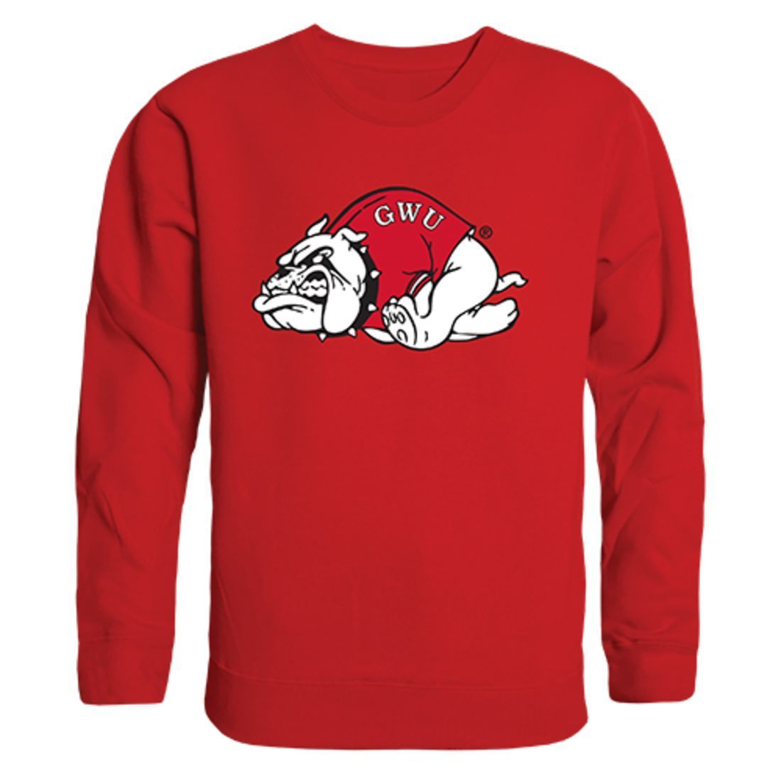 GWU Gardner Webb University College Crewneck Pullover Sweatshirt Red