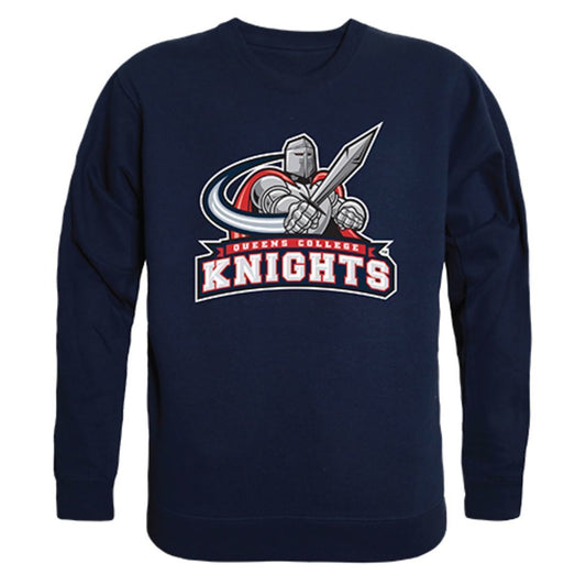 CUNY Queens College College Crewneck Pullover Sweatshirt Navy
