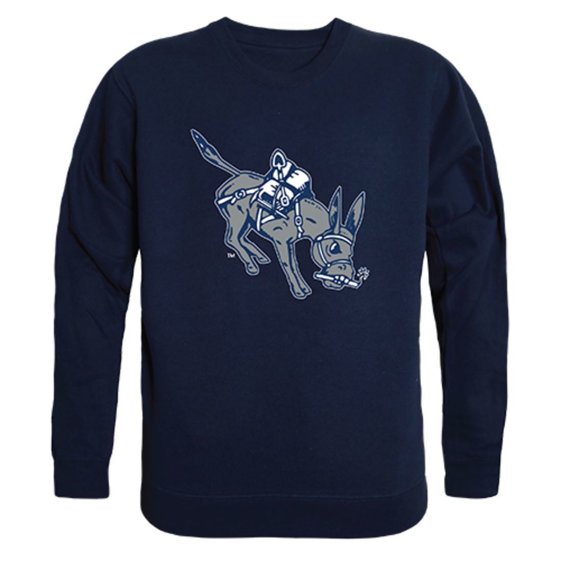 Colorado School of Mines College Crewneck Pullover Sweatshirt Navy