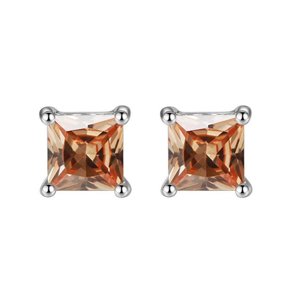 10k White Gold Plated 1 Carat Square Created Champagne Sapphire Stud Earrings1111111111111111111111111111111111111111111111111111111111111111111111111111111111111111111111111 ++ ++ ++ ++ ++ ++ ++ ++ ++ ++ ++ ++ ++ ++ ++ ++ ++ ++ ++ ++ ++ ++ ++ ++ ++ ++ ++