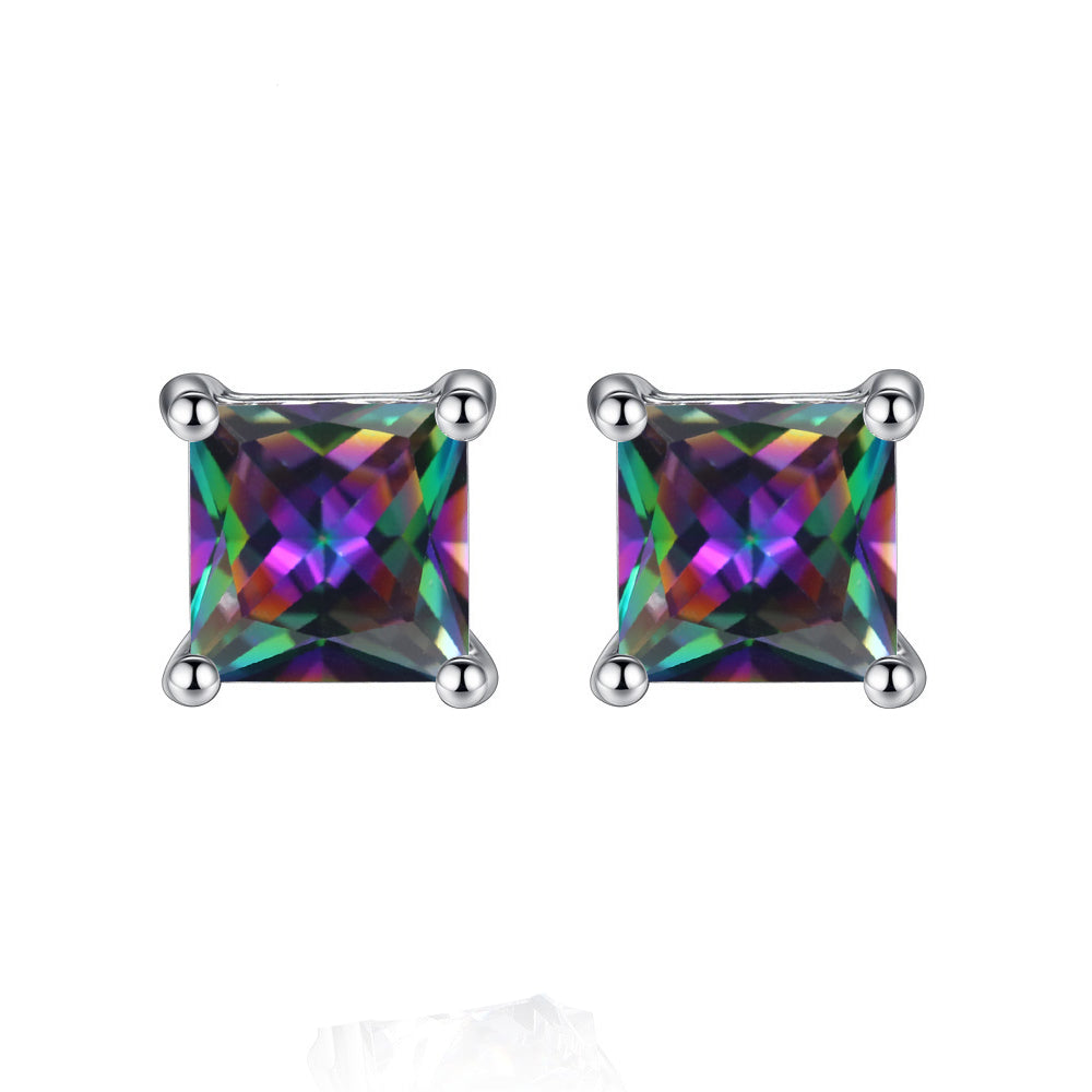 10k White Gold Plated 1 Carat Square Created Mystic Topaz Stud Earrings111111111111111111111111111111111111111111111111111111111111111111111111111111111111111111111111 ++ ++ ++ ++ ++ ++ ++ ++ ++ ++ ++ ++ ++ ++ ++ ++ ++ ++ ++ ++ ++ ++ ++ ++ ++ ++ ++ ++ ++