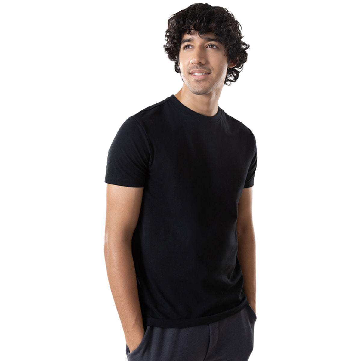 Gloot Anti Stain & Anti Odor Cotton Round Neck Tee