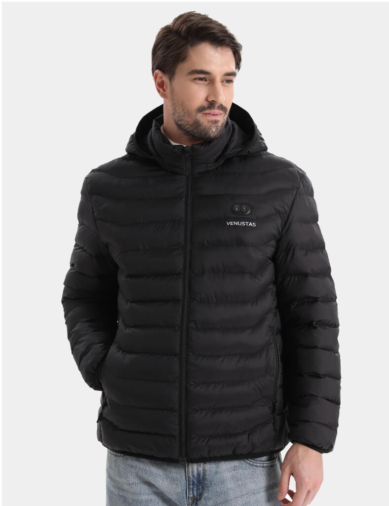 Unisex Dual Control Heated Jacket 7.4V (Up to 12 heating hours)