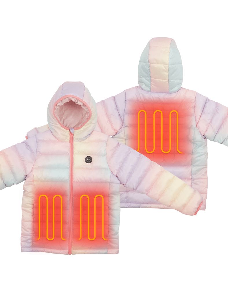 Girl’s Heated FELLEX®  Hooded Jacket 7.4V
