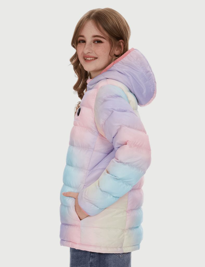 Girl’s Heated FELLEX®  Hooded Jacket 7.4V
