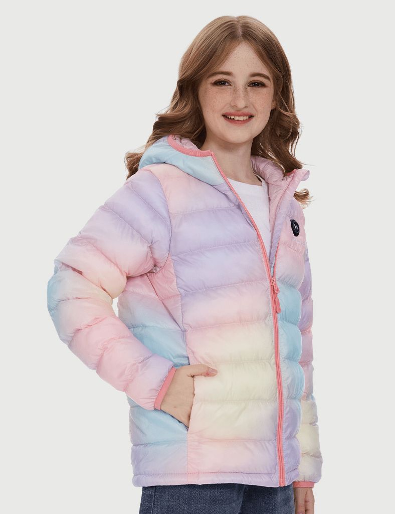 Girl’s Heated FELLEX®  Hooded Jacket 7.4V