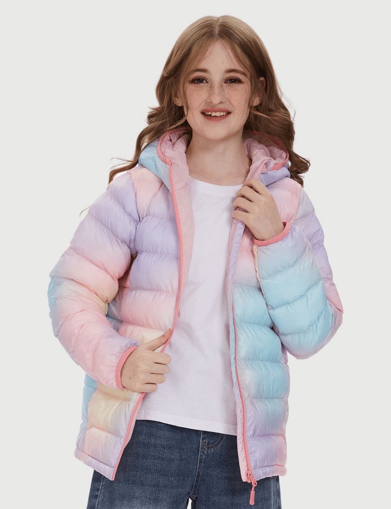 Girl’s Heated FELLEX®  Hooded Jacket 7.4V