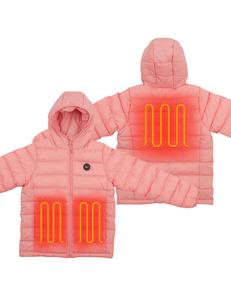 Girl’s Heated FELLEX®  Hooded Jacket 7.4V