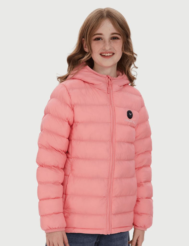 Girl’s Heated FELLEX®  Hooded Jacket 7.4V