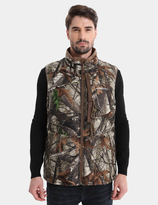 Men's Heated Silent Hunting Vest 7.4V - Next Camo G2™