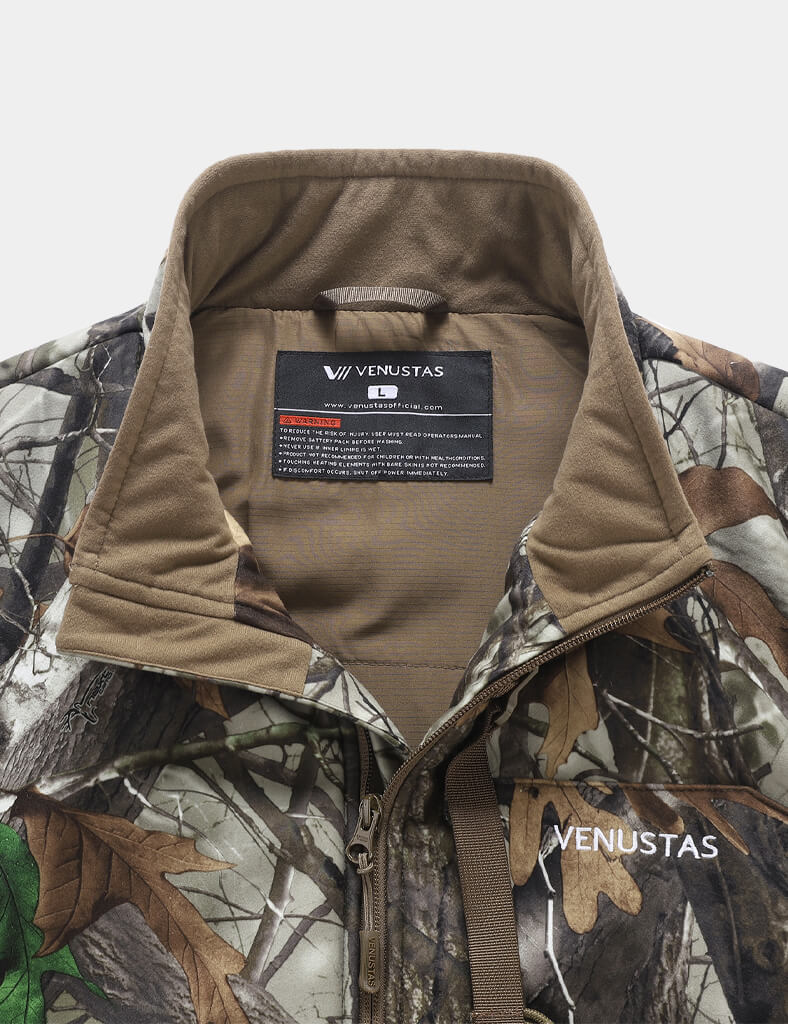 Men's Heated Silent Hunting Vest 7.4V - Next Camo G2™