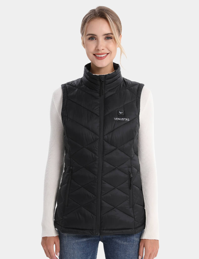 [Open Box] Women’s Heated Down Vest 7.4V with Heating Pockets [XS,S,M,L,XL,2XL]