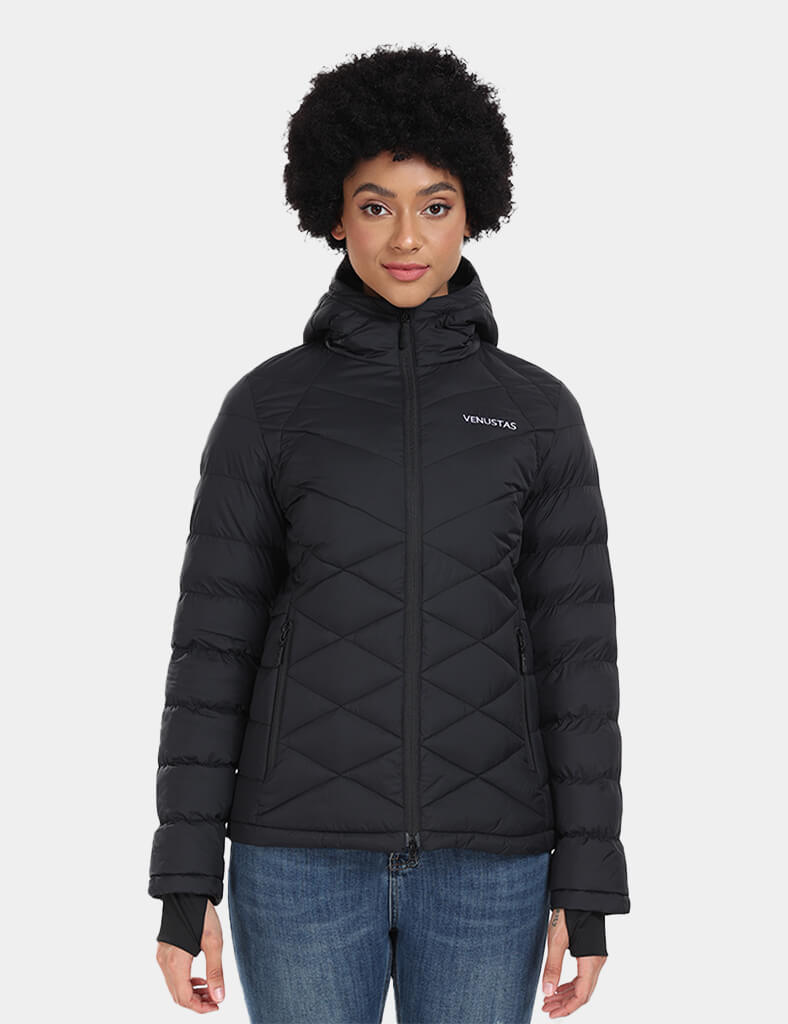 [Open Box] Women’s Heated FELLEX® Hooded Puffer Jacket 7.4V [S,M,L]