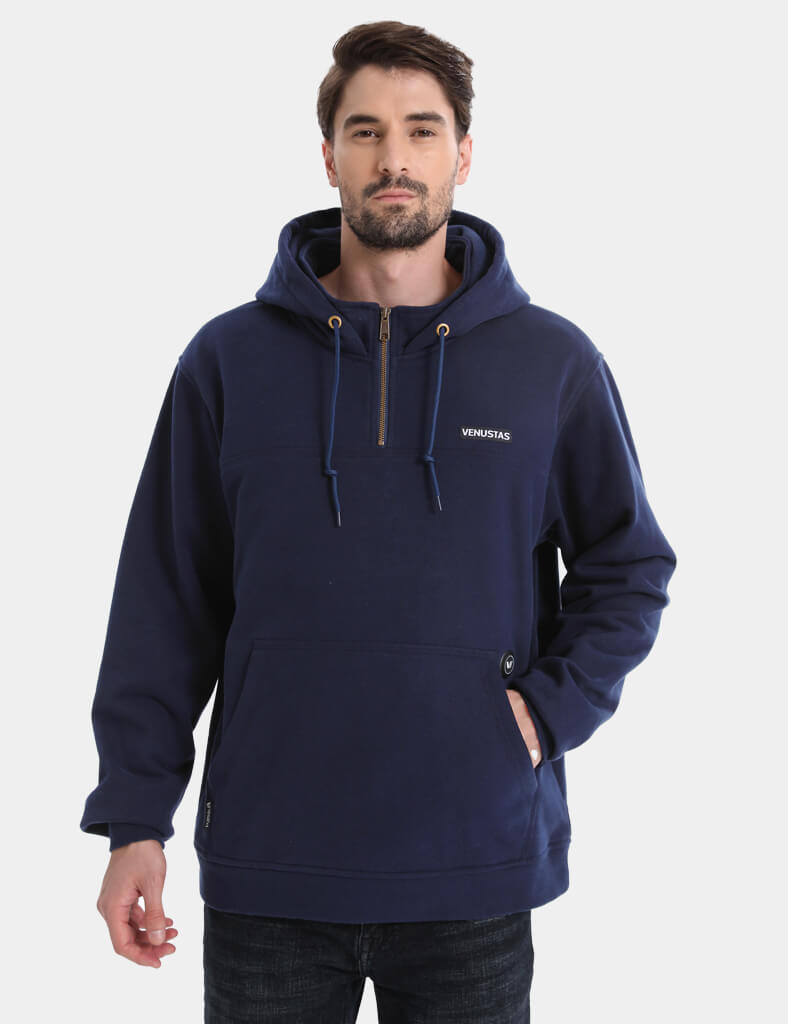 Unisex Heated Fleece Hoodie 7.4V