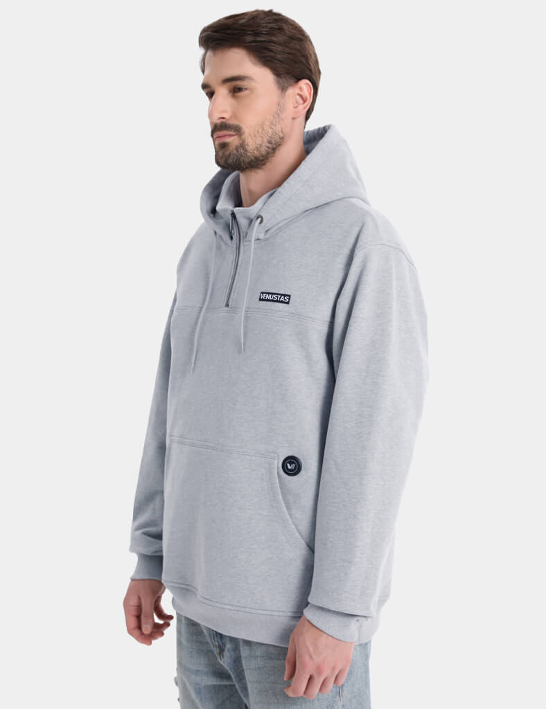 Unisex Heated Fleece Hoodie 7.4V