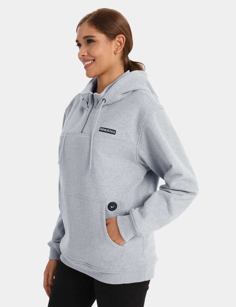 Unisex Heated Fleece Hoodie 7.4V