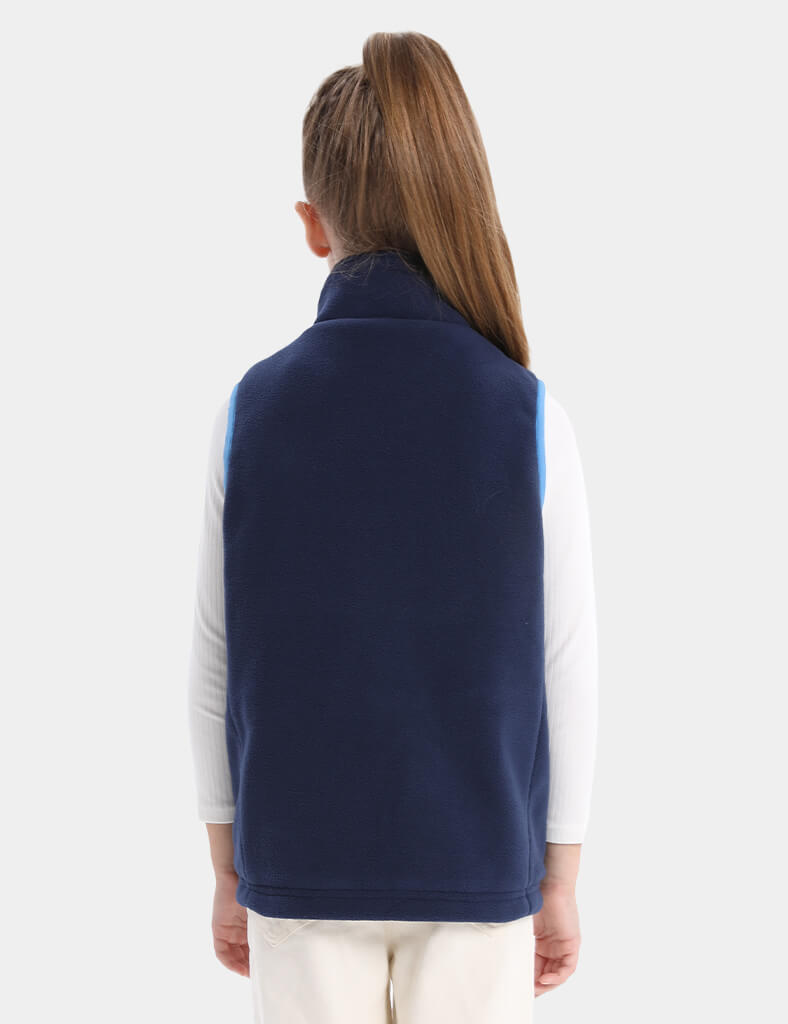 Girl's Heated Fleece Vest 7.4V
