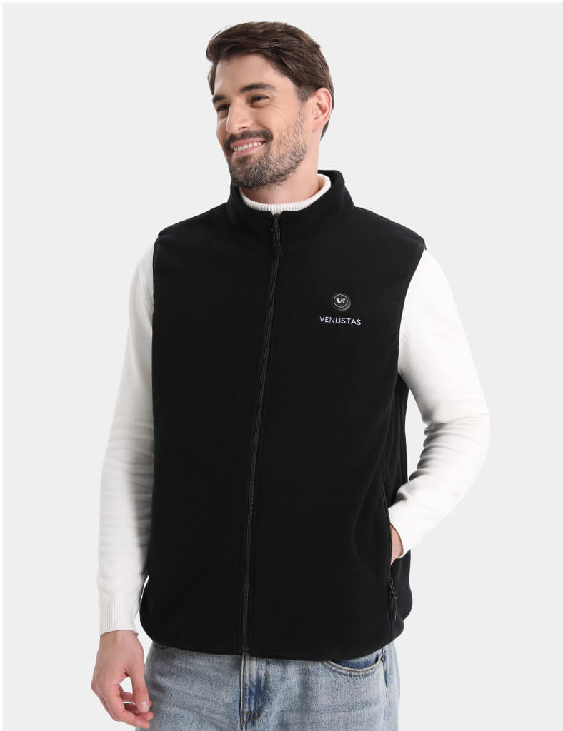 [Open Box] Men's Heated Fleece Vest 7.4V [S,M,L,XL,2XL,3XL,4XL,5XL]