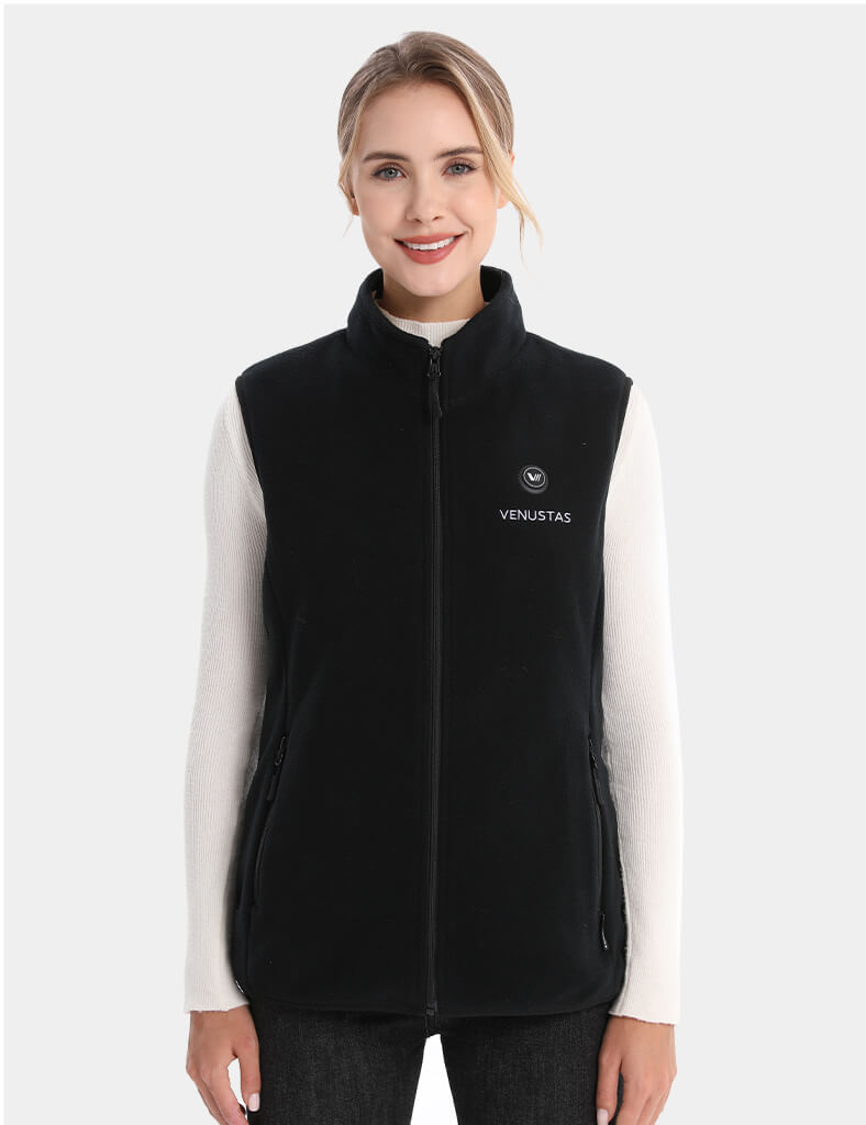 Women’s Heated Fleece Vest (Up to 12 heating hours)