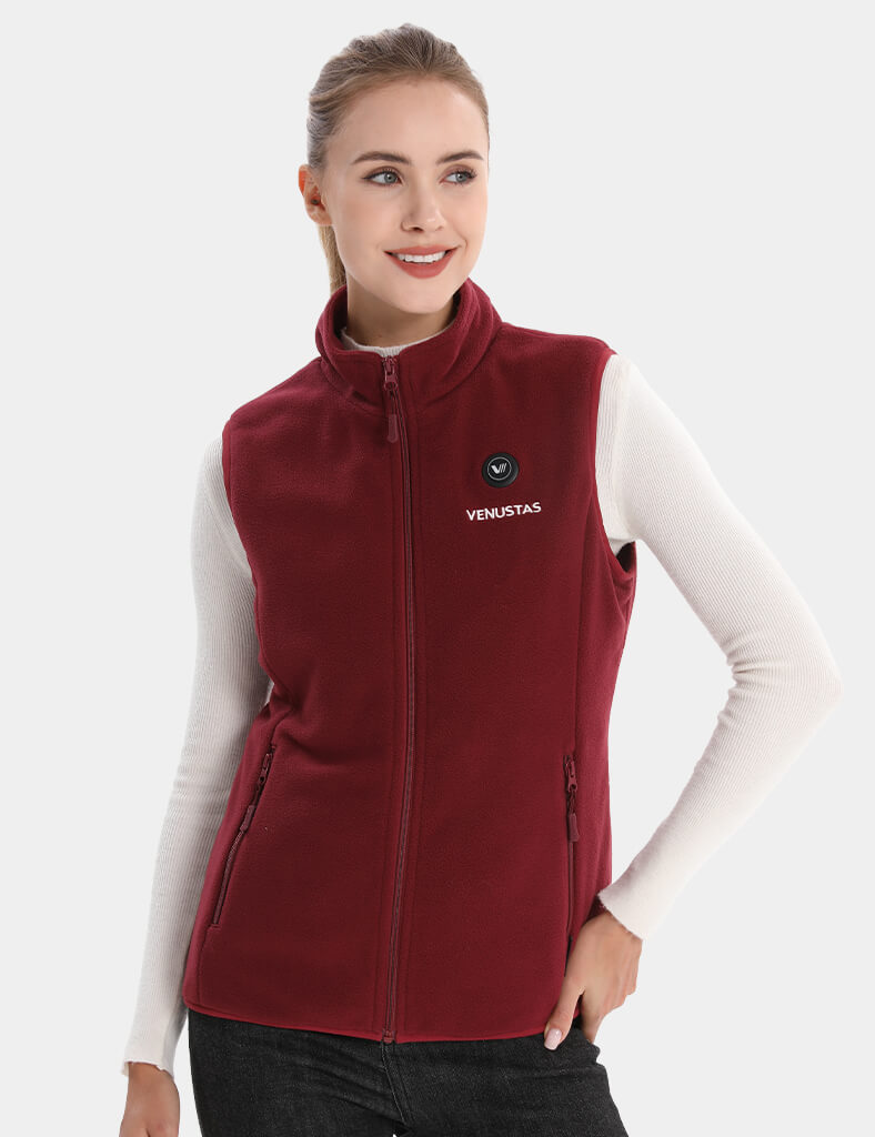 Women's Heated Fleece Vest 7.4V - New Colors