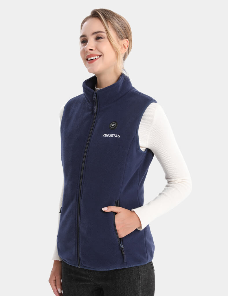 Women's Heated Fleece Vest 7.4V - New Colors
