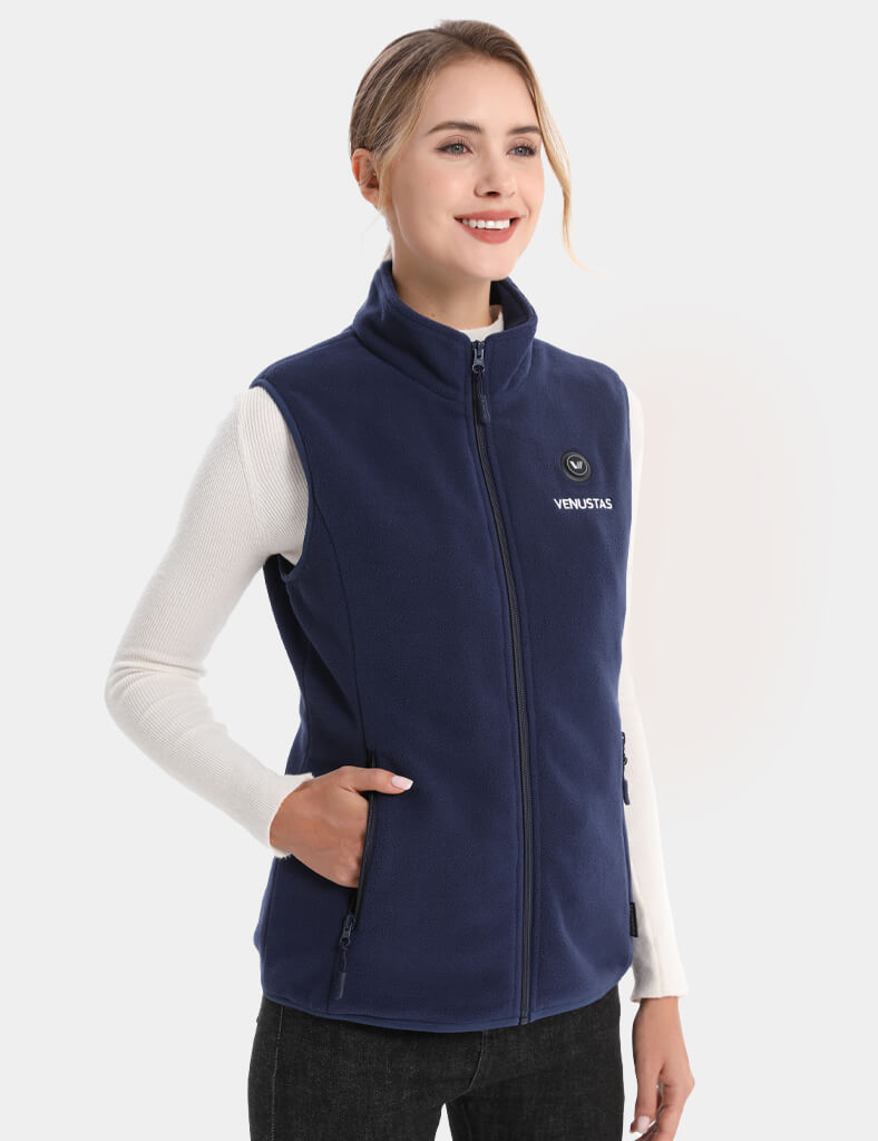 Women's Heated Fleece Vest 7.4V - New Colors
