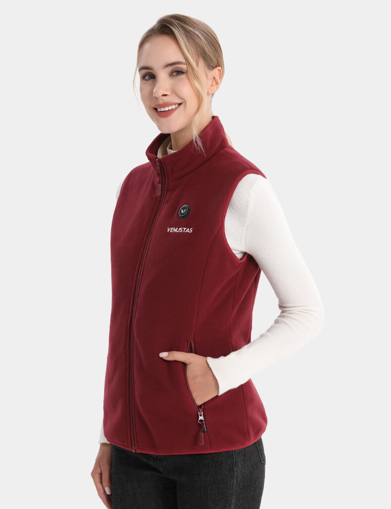Women's Heated Fleece Vest 7.4V - New Colors