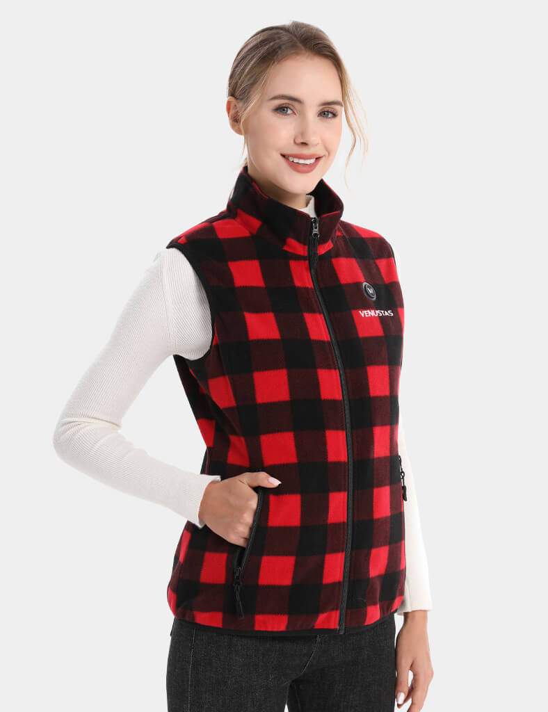 Women's Heated Fleece Vest 7.4V - New Colors