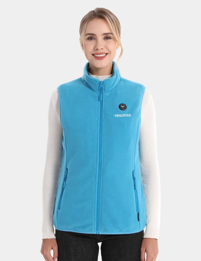Women's Heated Fleece Vest 7.4V - New Colors