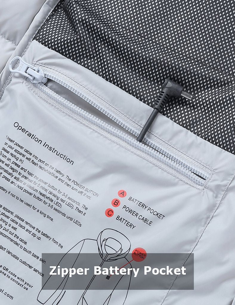 Heated Jacket 7.4V for Unisex