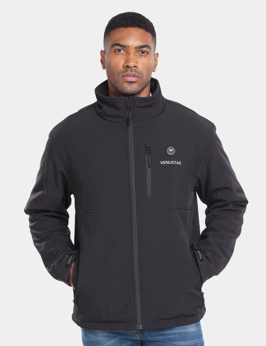 [Open Box] Men’s Soft Shell Heated Jacket 7.4V [S,M,XL,3XL,4XL]