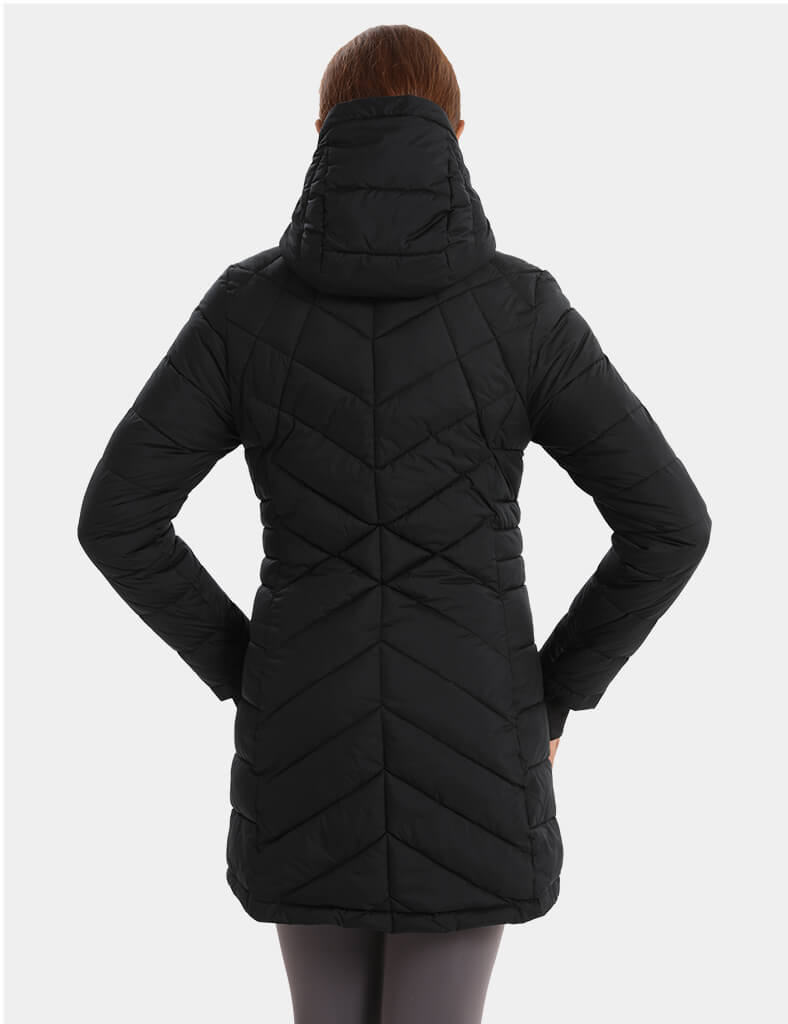 Heated Long Down Jacket 7.4V For Women