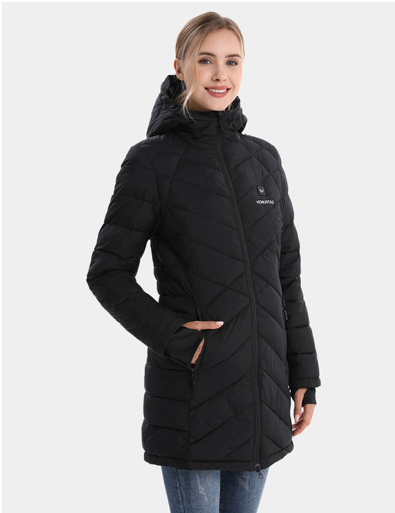 Women’s Heated Recycled Puffer Jacket 7.4V