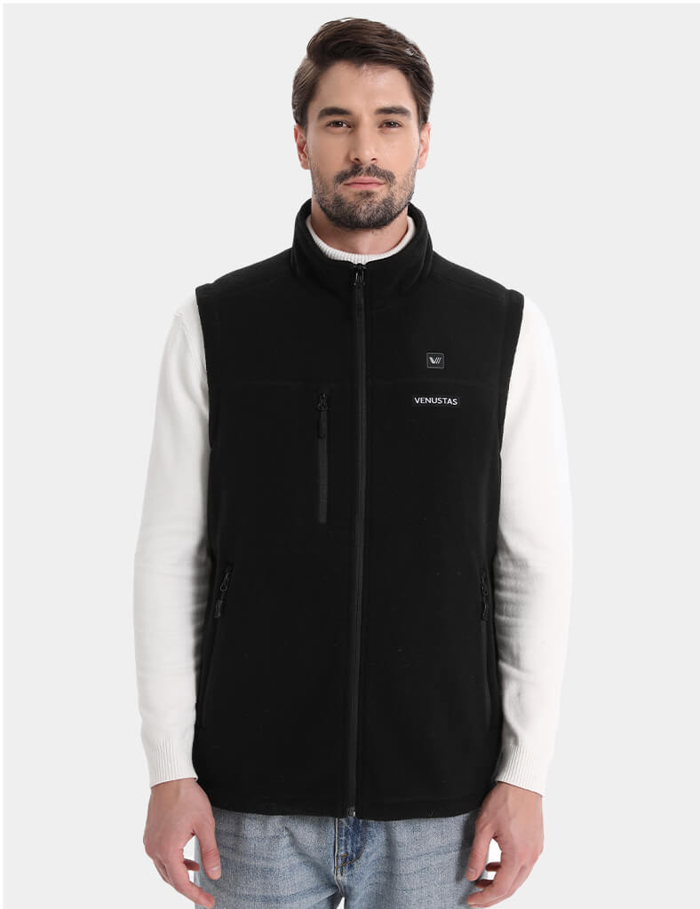 [Open Box] Men’s Heated Recycled Fleece Vest 7.4V [M,L,XL,2XL]