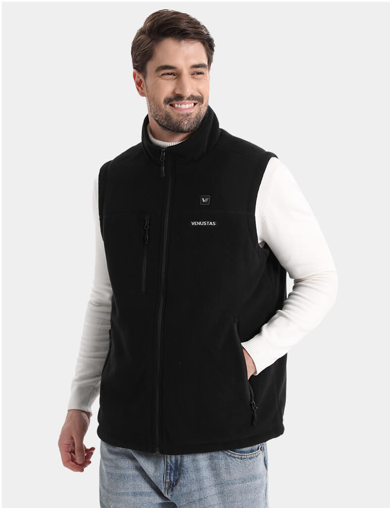 [Open Box] Men's Heated Fleece Vest 7.4V [S,M,L,XL,2XL,3XL,4XL,5XL]
