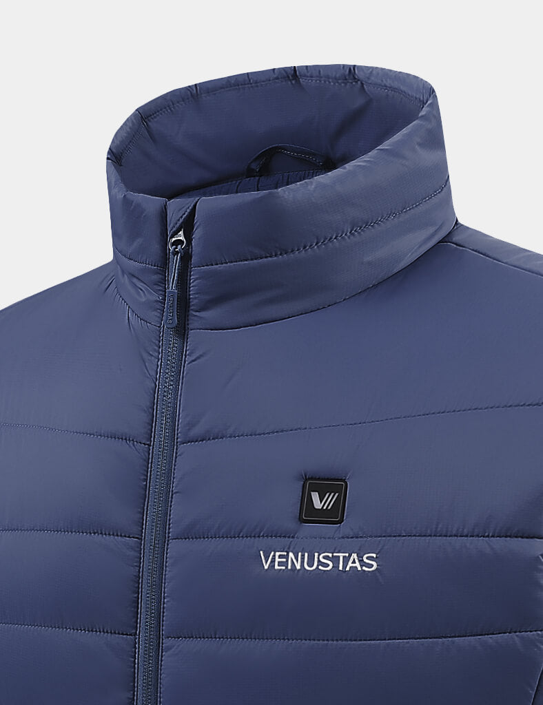 Men's Classic Heated Vest 7.4V - Navy/ Dark Grey/ Grey/ Harbon Blue