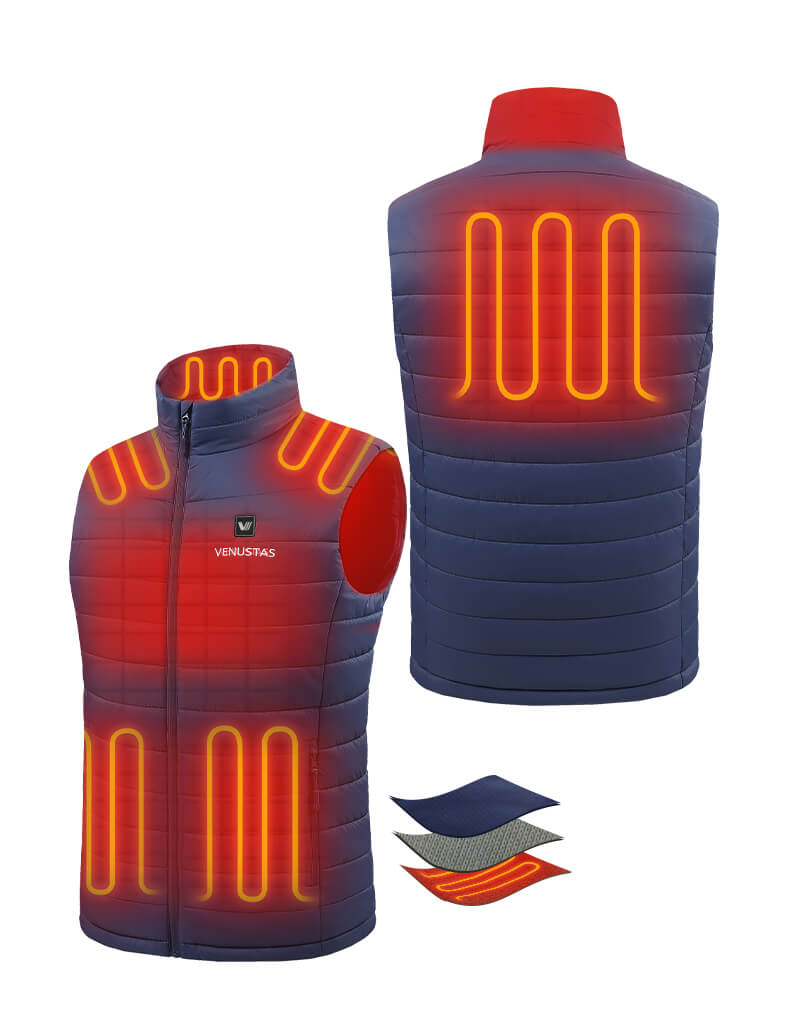 Men’s Heated Vest 7.4V (Up to 12 heating hours)