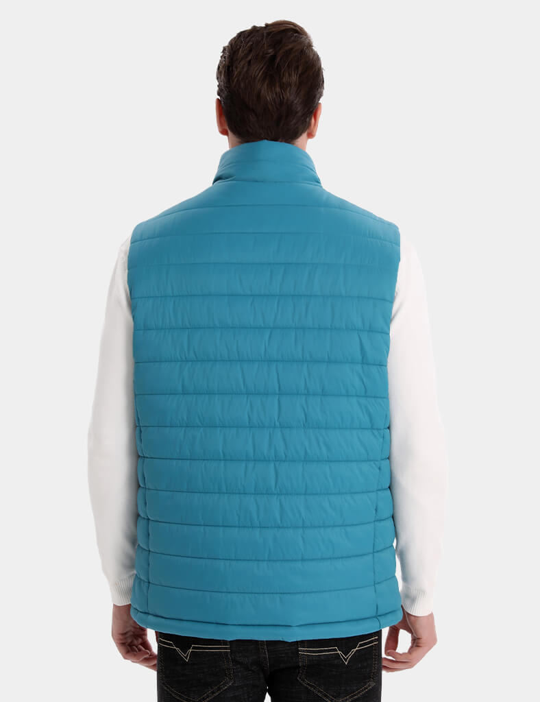 Men's Classic Heated Vest 7.4V - Navy/ Dark Grey/ Grey/ Harbon Blue