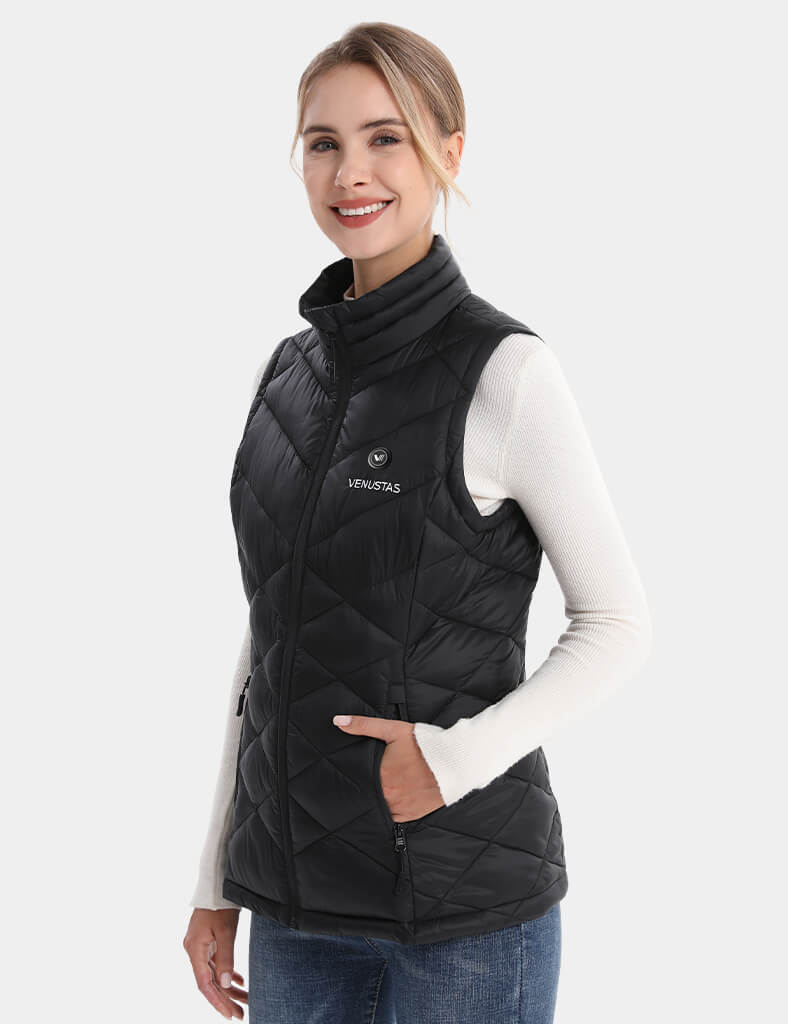 [Final Sale] Women’s Heated Down Vest 7.4V with Heating Pockets