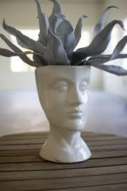 Kalalou Ceramic Head Planter