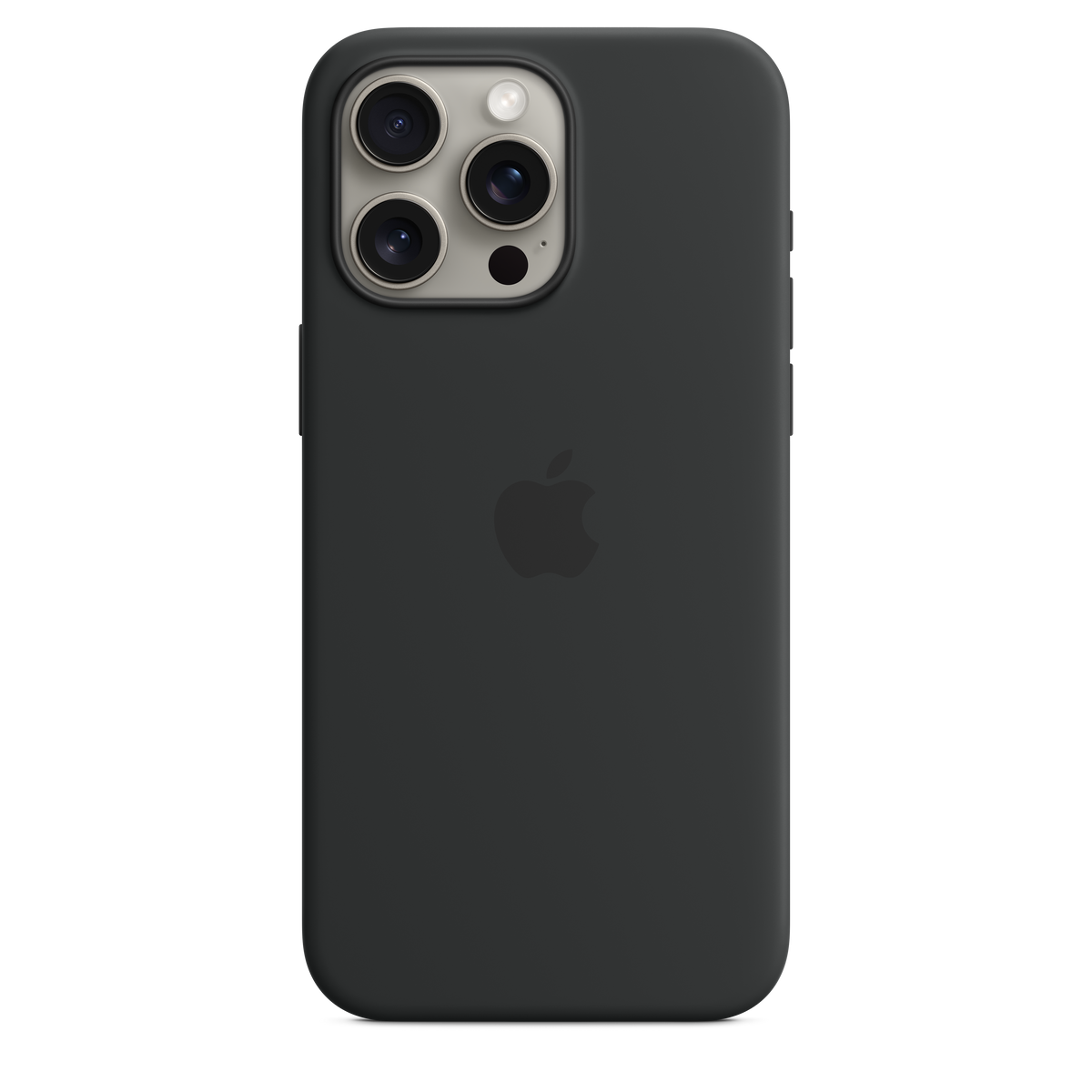 iPhone¬†15¬†Pro¬†Max Silicone Case with MagSafe - Black